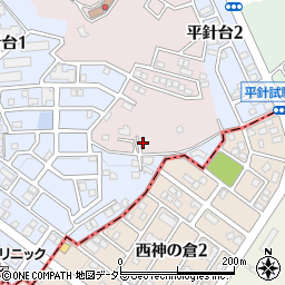 愛知県名古屋市天白区天白町大字平針黒石2878-369周辺の地図
