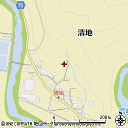 静岡県静岡市清水区清地周辺の地図