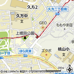 〒458-0012 愛知県名古屋市緑区久方の地図