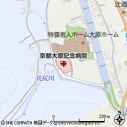 京都市　地域包括支援センター大原地域包括支援センター周辺の地図