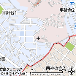 愛知県名古屋市天白区天白町大字平針黒石2878-366周辺の地図