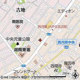 滋賀県野洲市西河原2462周辺の地図