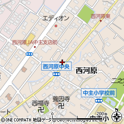 滋賀県野洲市西河原515周辺の地図