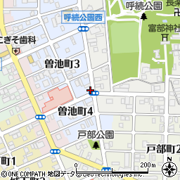 名鉄協商曽池町第３駐車場周辺の地図