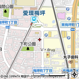 佐鳴予備校梅坪駅前校周辺の地図