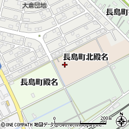 〒511-1148 三重県桑名市長島町北殿名の地図