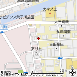 愛知県名古屋市港区砂美町109-7周辺の地図