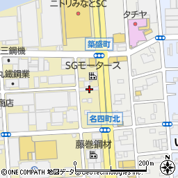 愛知県名古屋市港区砂美町129周辺の地図
