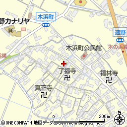 滋賀県守山市木浜町2078周辺の地図