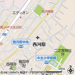 滋賀県野洲市西河原272周辺の地図