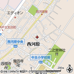 滋賀県野洲市西河原276周辺の地図