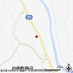 兵庫県丹波市山南町西谷333周辺の地図