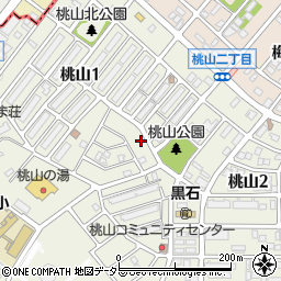 愛知県名古屋市緑区桃山1丁目149周辺の地図