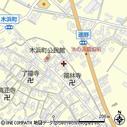 滋賀県守山市木浜町2022周辺の地図