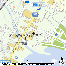 滋賀ダイハツ販売Ｕ－Ｃａｒハッピー堅田店周辺の地図