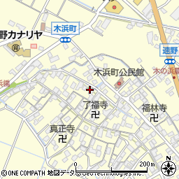 滋賀県守山市木浜町2080周辺の地図