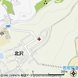 静岡県三島市北沢301-8周辺の地図