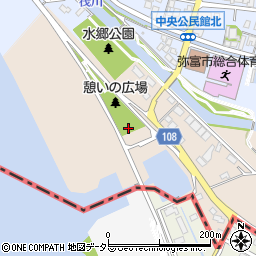 前ケ須港観光トイレ周辺の地図