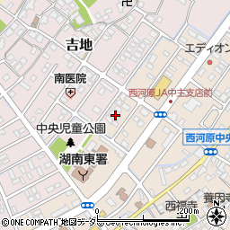 滋賀県野洲市西河原2486周辺の地図