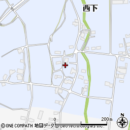 岡山県津山市西下565-2周辺の地図