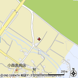滋賀県東近江市中小路町85周辺の地図