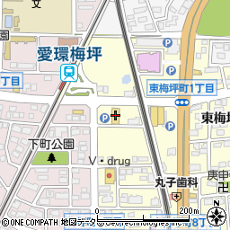 三洋堂書店梅坪店周辺の地図