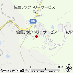 協豊ファクトリーサービス周辺の地図