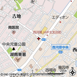 滋賀県野洲市西河原2465周辺の地図