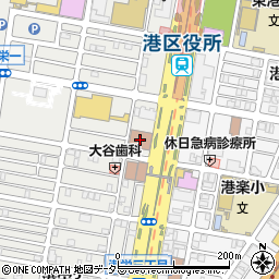 名古屋港郵便局 ＡＴＭ周辺の地図