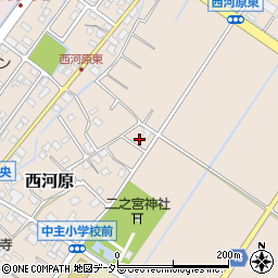 滋賀県野洲市西河原2111周辺の地図