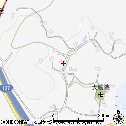 千葉県南房総市検儀谷416-1周辺の地図