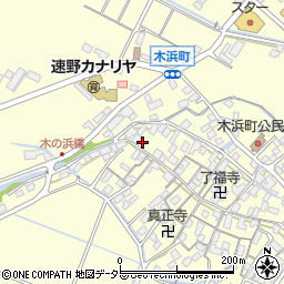 滋賀県守山市木浜町2016周辺の地図