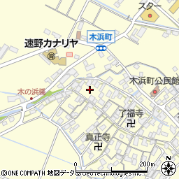 滋賀県守山市木浜町2108周辺の地図