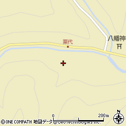 愛知県東栄町（北設楽郡）振草（上粟代佛地）周辺の地図
