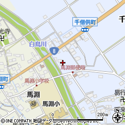 滋賀県近江八幡市千僧供町474周辺の地図