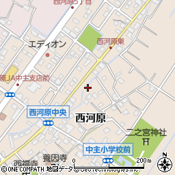 滋賀県野洲市西河原269周辺の地図