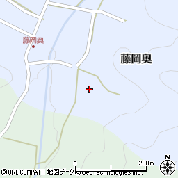 兵庫県丹波篠山市藤岡奥222周辺の地図