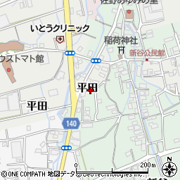 石川精米店周辺の地図