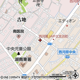 滋賀県野洲市西河原2481周辺の地図