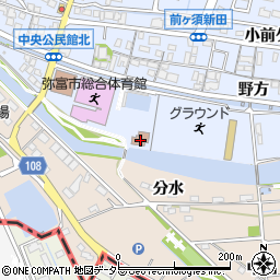 愛知県弥富市前ケ須町野方93周辺の地図