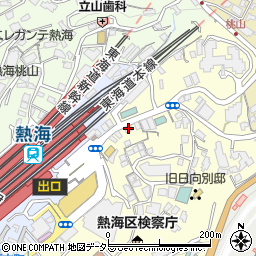 日産レンタカー熱海駅前店周辺の地図