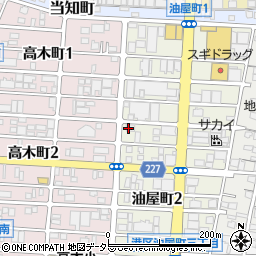 高木コミュニティセンター周辺の地図