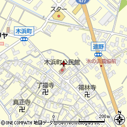 滋賀県守山市木浜町2039周辺の地図