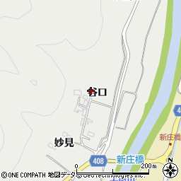 京都府南丹市八木町美里谷口33周辺の地図