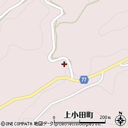 愛知県豊田市上小田町19周辺の地図