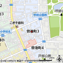 愛知県名古屋市南区曽池町3丁目周辺の地図