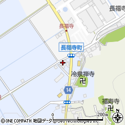 滋賀県近江八幡市千僧供町265周辺の地図