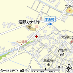 滋賀県守山市木浜町1652周辺の地図