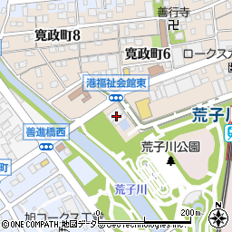 名古屋市上下水道局港北ポンプ所周辺の地図