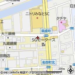 愛知県名古屋市港区砂美町78周辺の地図